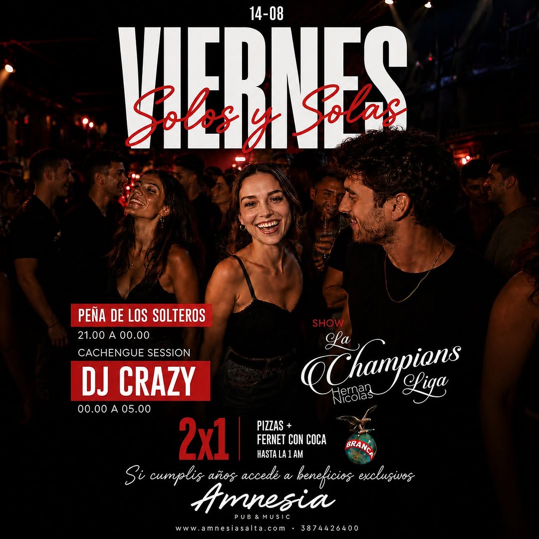 Flyer de Amnesia