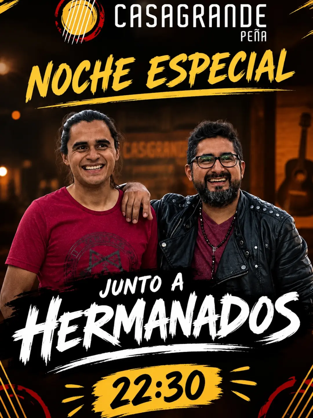 Flyer de Casa Grande Peña