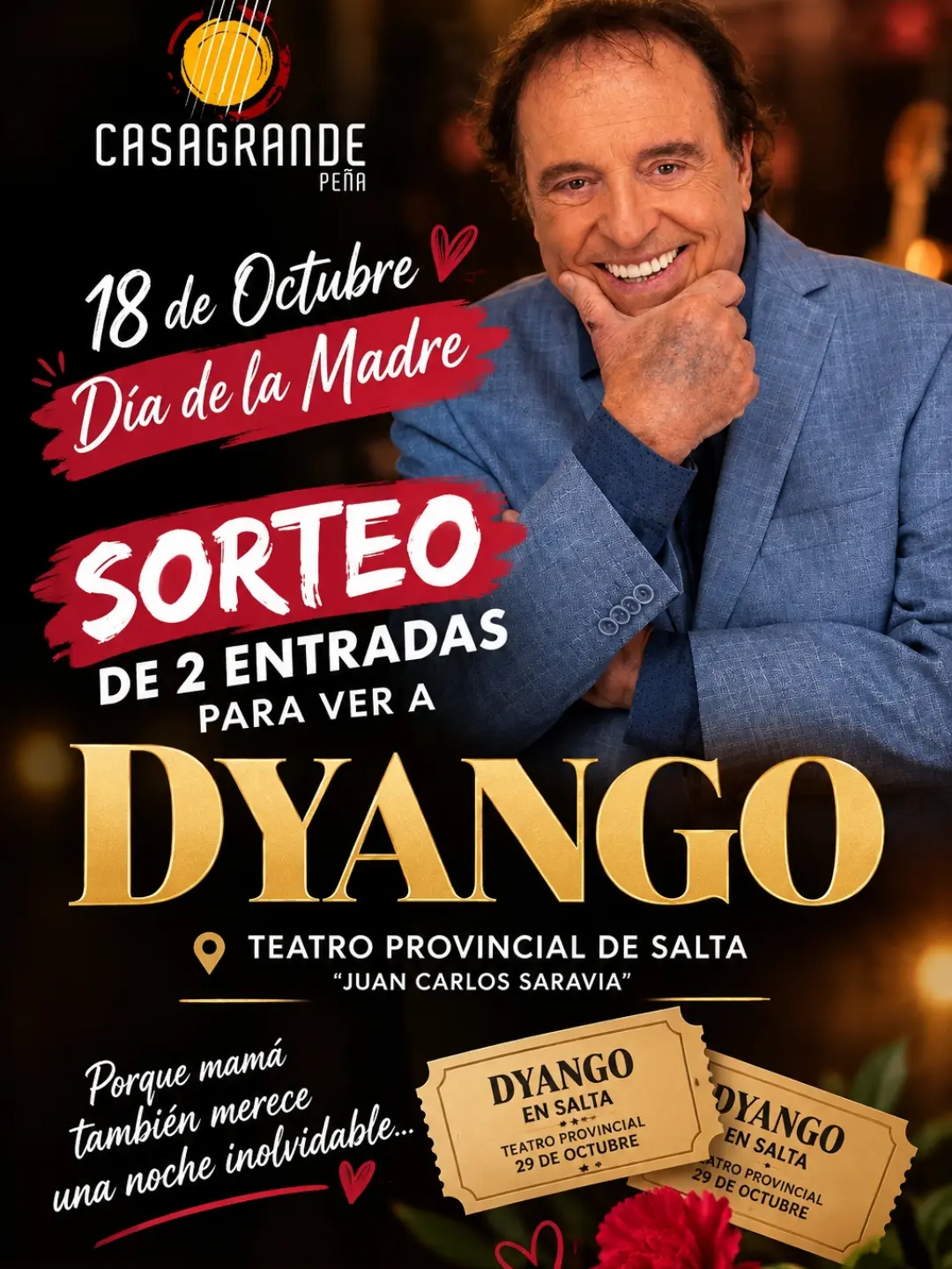 Flyer de Casa Grande Peña