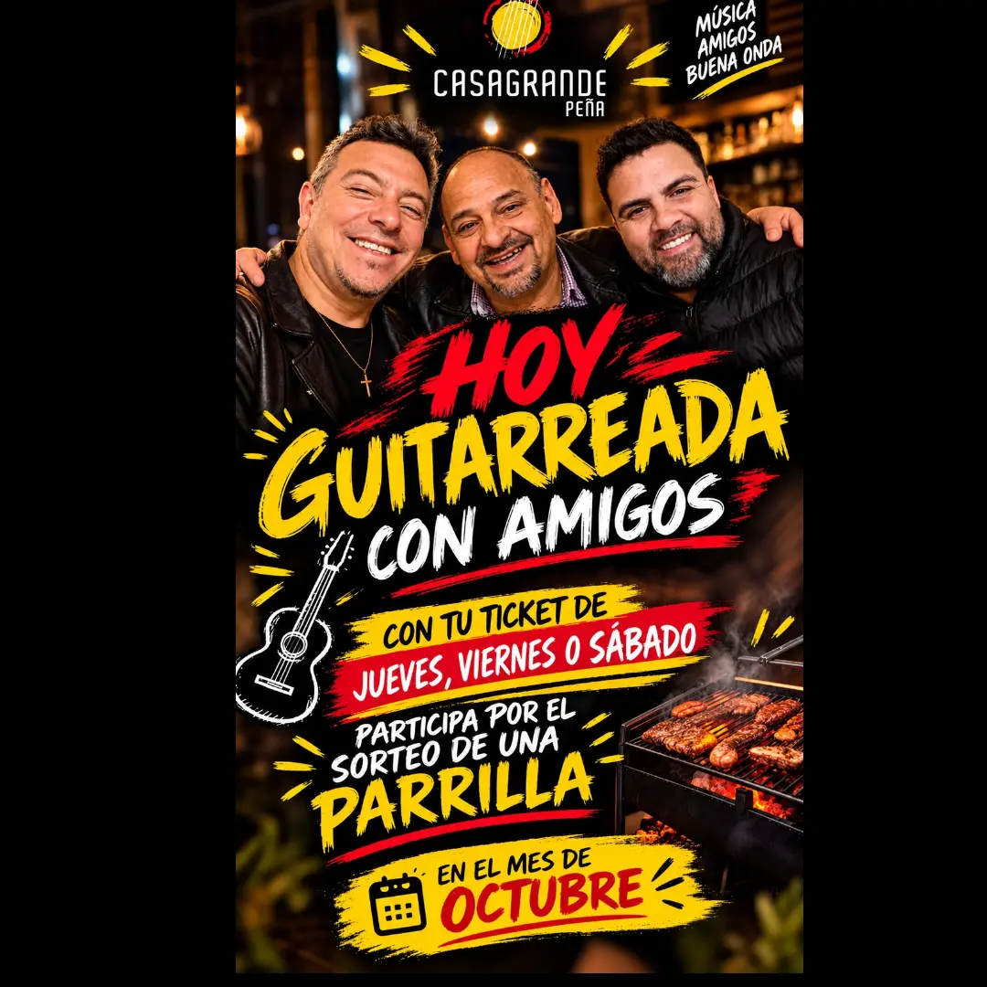 Flyer de Casa Grande Peña