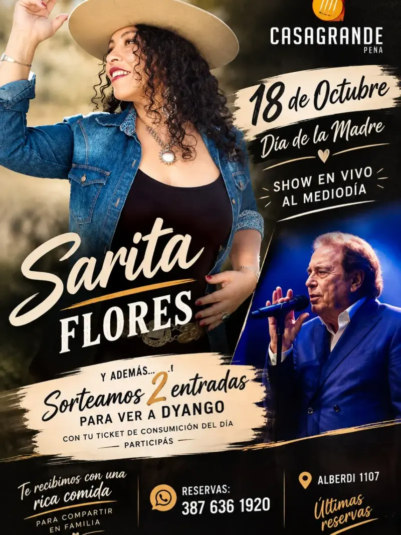 Flyer de Casa Grande Peña