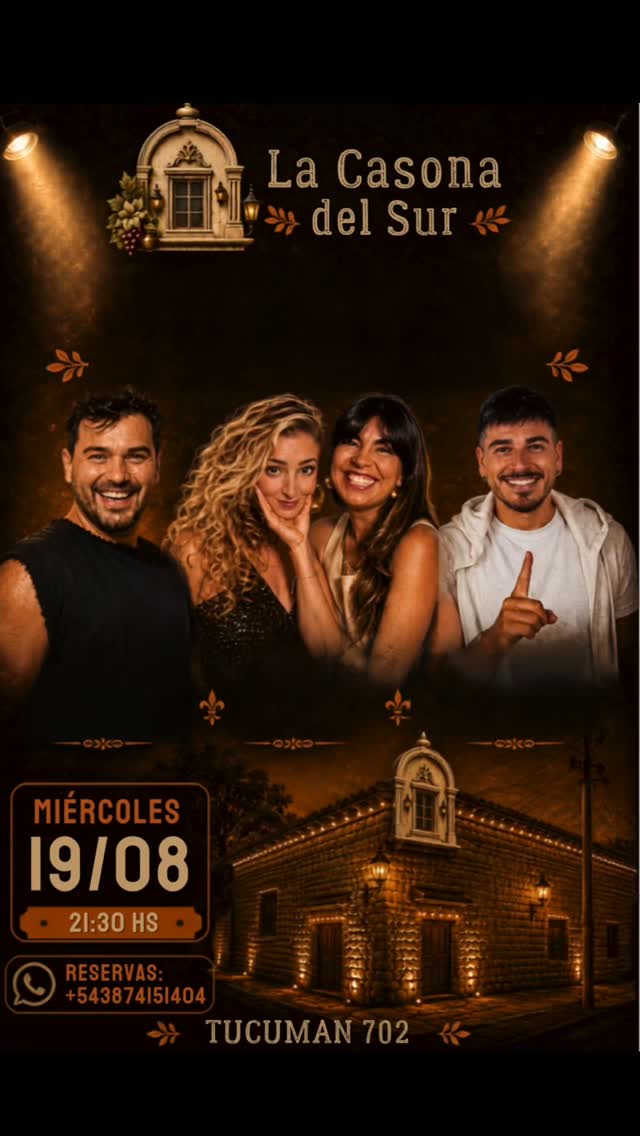 Flyer de Casona del Sur