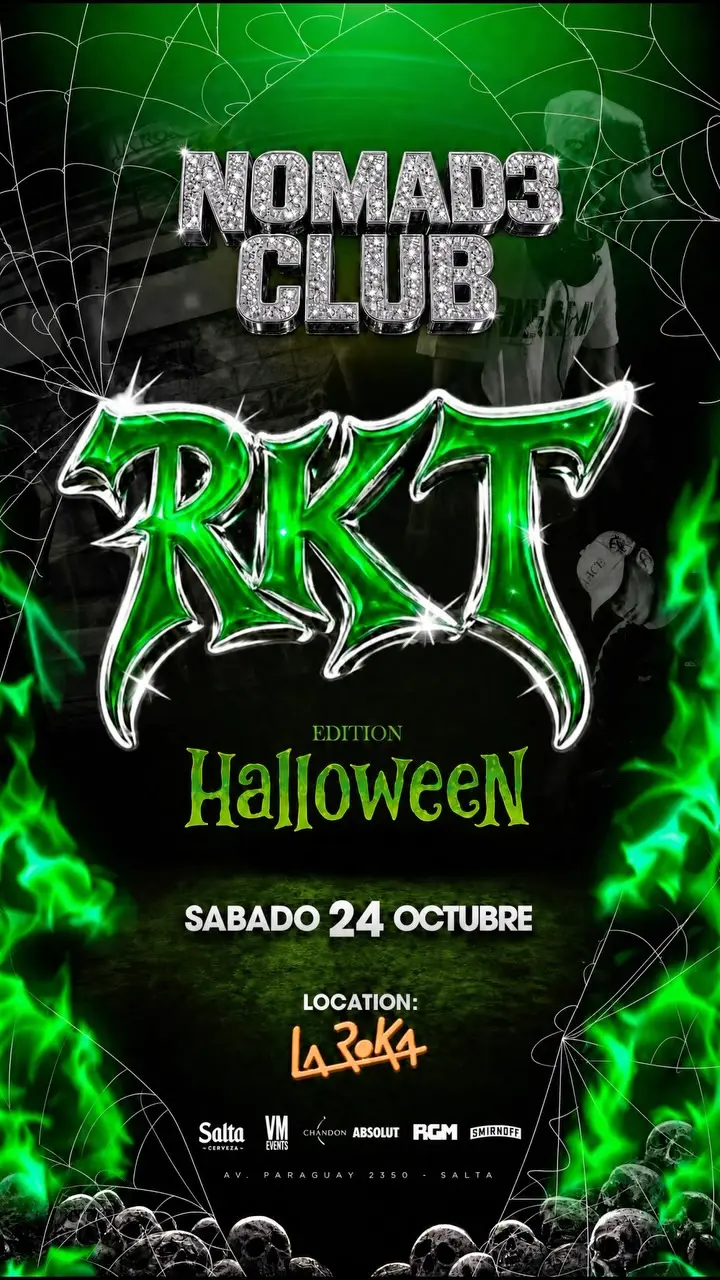 Flyer de Salta Roka