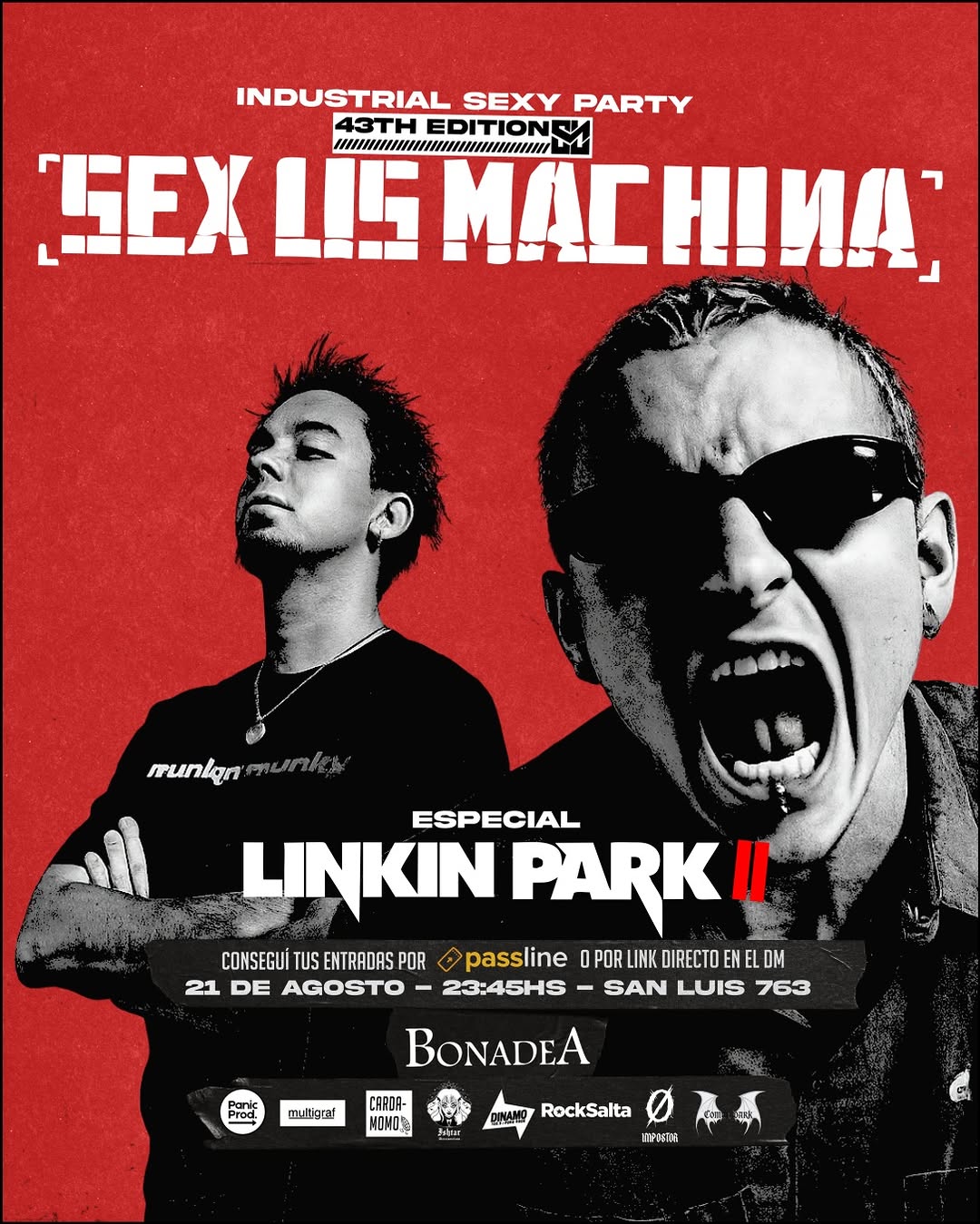 Flyer de Sex Us Machina