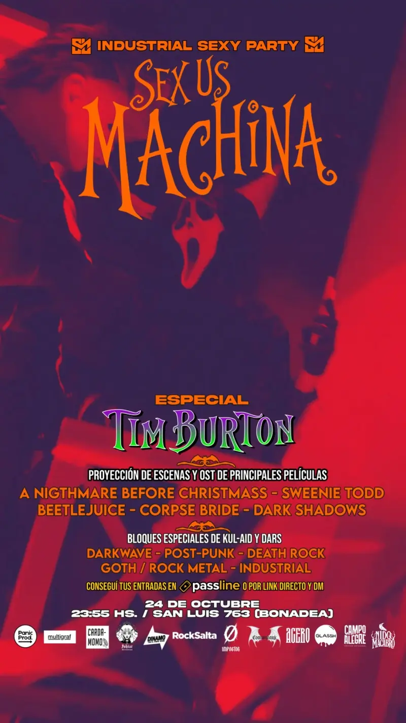 Flyer de Sex Us Machina