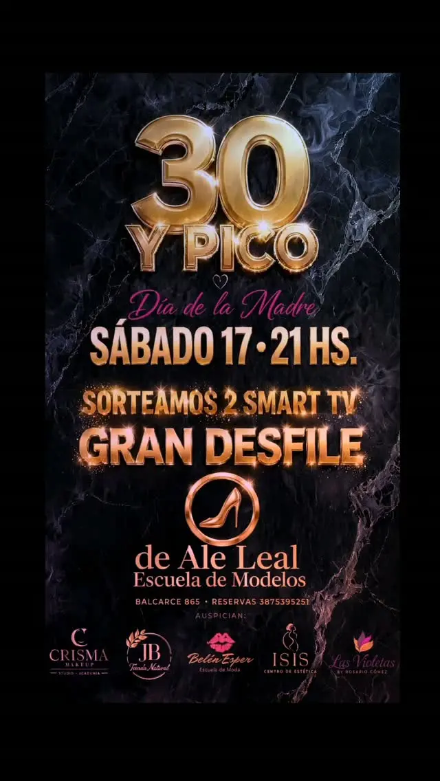 Flyer de Treinta y Pico